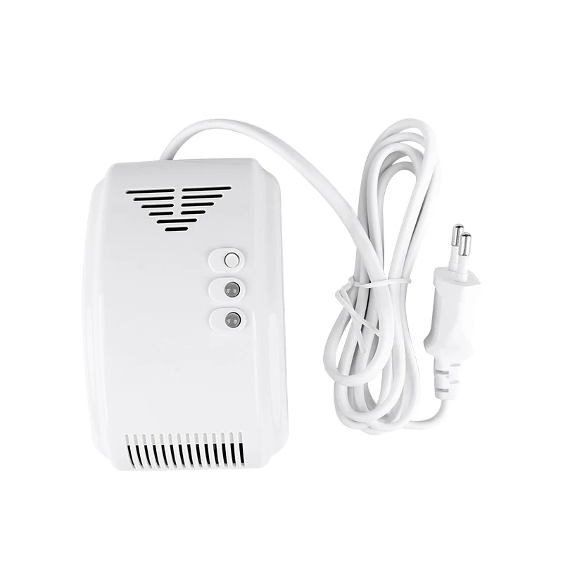

Gas Alarm System Household Natural Gas Alarm Combustible Explosive Gas Detector Security Alert With Solenoid Valve EU US Plug