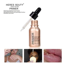 HERES B2UTY 24K Gold High-Spreadability Fluid Primer Spreadability-Enhancing Lightweight Surface Smoother and Primer Oil-FREE