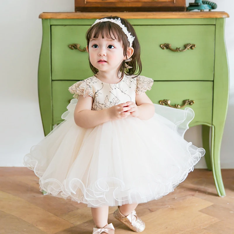 2018 Baby Dress Summer Princess Girl Dresses Tulle Bow Big Ball Gown Lace Flower Girl Dress Kids First Communion Dress E323 цена 2018 Baby Dress Summer Princess Girl Dresses Tulle Bow Big Ball Gown Lace Flower Girl Dress Kids First Communion Dress E323 цены онлайн