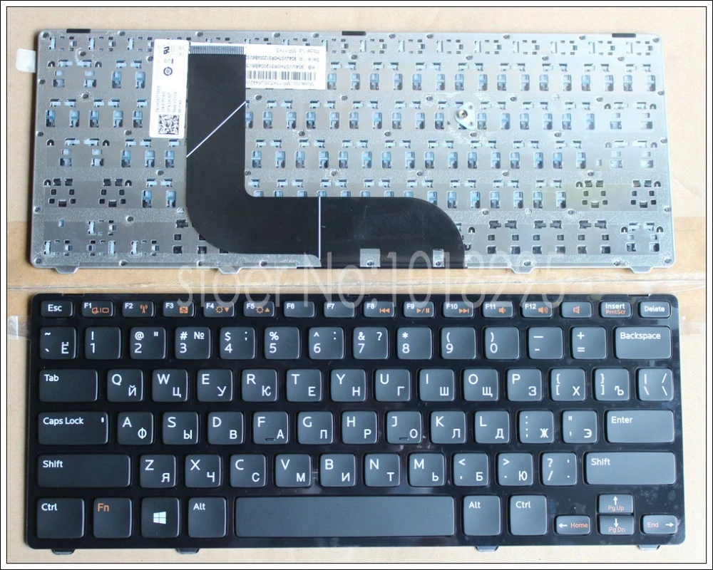 New Ru Russian Laptop Keyboard For Dell Inspiron N411z 5423 14z 5423 14z 3360 1618l 13z 5323 5323 Vostro 3360 V3360 Replacement Keyboards Aliexpress