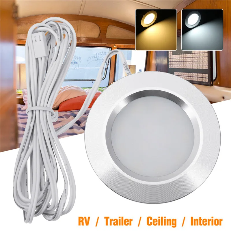 

1Pcs White LED Dome light Car interior reading lamp 200cm LED Ceiling lamp for Caravan,Bus,Boat