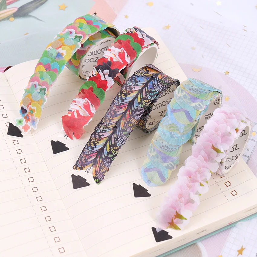 

Washi Tapes DIY Sakura Sticker Paper Masking Tape Decorative Adhesive Tapes Scrapbooking Stationery Stickers