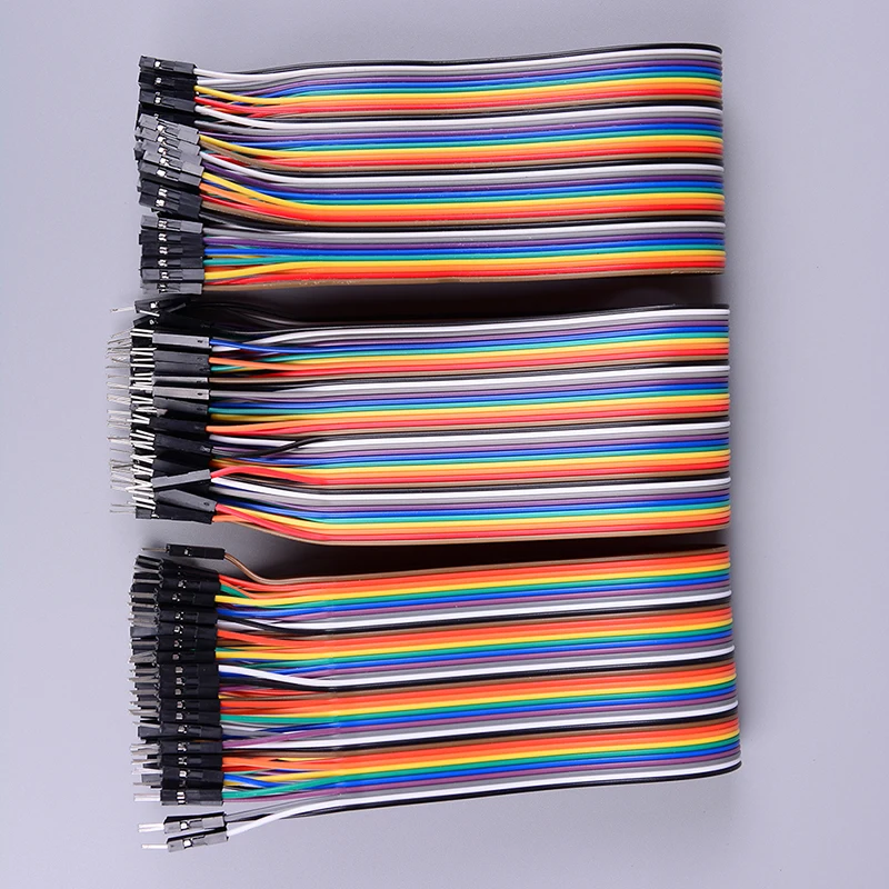 

High Quality 40Pin 30cm jumper wire dupont cable dupont line for arduino F/F F/M M/M