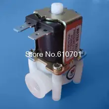 1) 1/" BSP нет нормального открытого 12VDC 24VDC обратного осмоса RO Соленоидный клапан для подачи воды