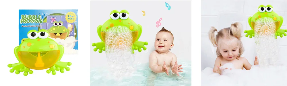 Dropship New Bubble Crabs Bath Toy for Children with Sucker Maker Music Bathroom Shower Pool Bathtub Soap Swimming Kid Oyuncak