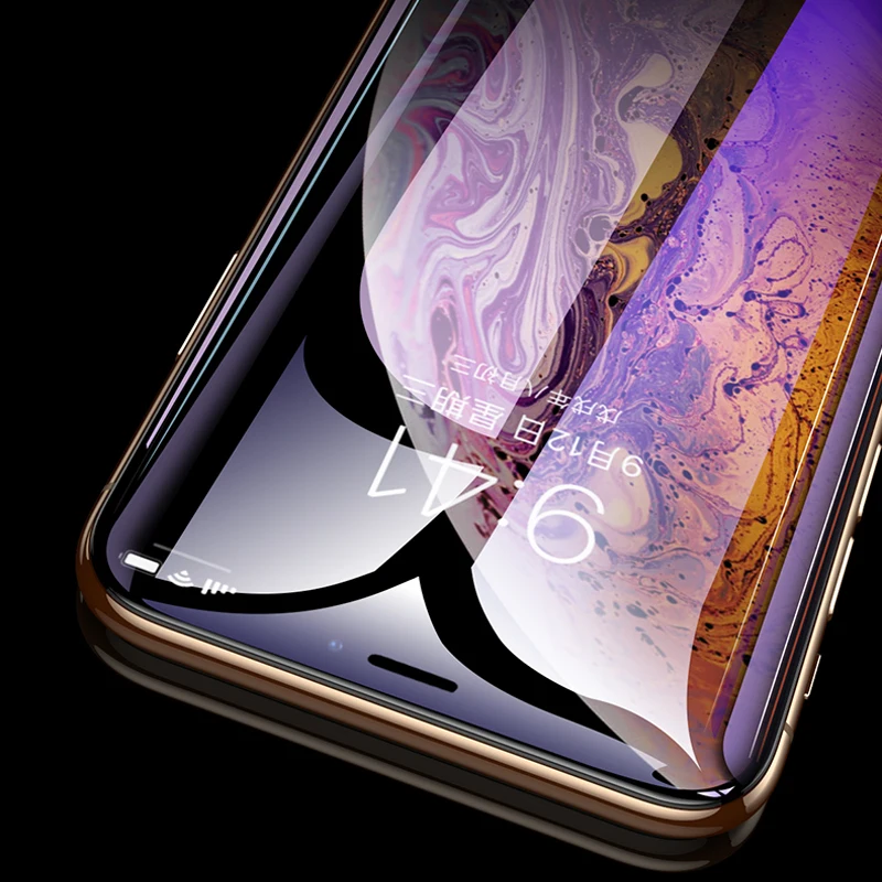 9H закругленные края полное покрытие протектор экрана телефона для iPhone 7 6 6S 8 Plus