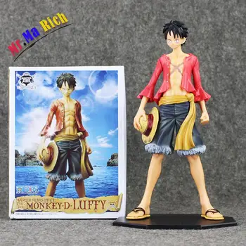 

25 Cm Anime One Piece Figure Toy Scimmia D Luffy Modello Bambola Maestro Stelle Pezzo Per La Raccolta