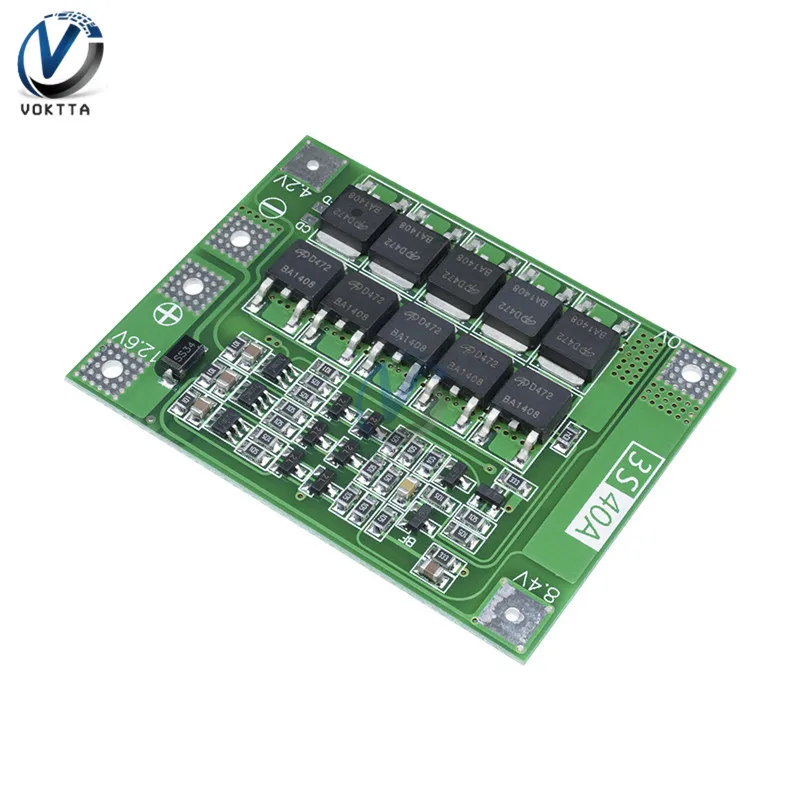 3 S 40A 11 1 V 12 6 18650 литиевая батарея зарядное устройство плата защиты BMS для сверла