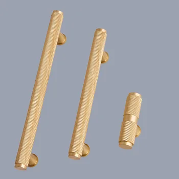 

Brass Cabinet Hand and Knob Metal Cupboard Door Pull Furniture Drawer European Style Furniture Hardware