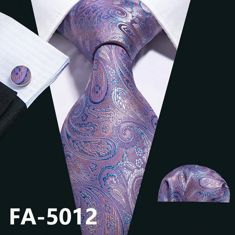 Горячая Свадебный кармашек квадратные Розовые однотонные галстуки для мужчин костюм Gravatas Corbatas 8,5 см галстук мужской носовой платок аксессуар - Цвет: FA-5012