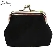 Aelicy, gran calidad, impresión en Color caramelo, monedero para mujer, monedero pequeño de pana, monedero, monedero, bolso de mano, bolso de mano