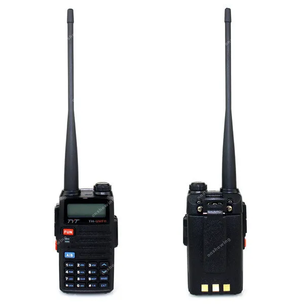 Новый Радио Walkie Talkie TYT TH-UVF11 256CH УКВ + UHF 5 Вт VOX FM радио Двойной PTT SOS Аварийного