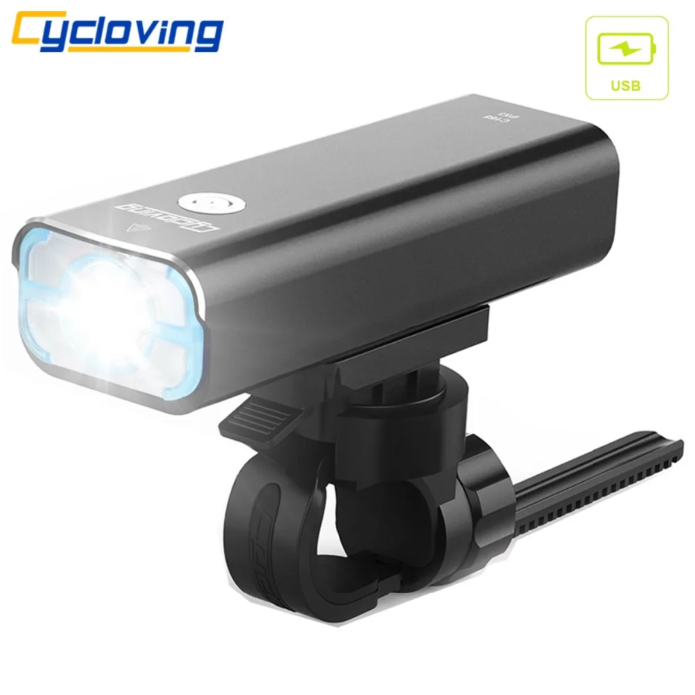 Perfect Cycloving Bike light Bicycle lights Floodlight 85degree Rechargeable waterproof 1200lumens 5modes Cycle MTB bike accessories 2