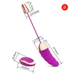 2019 Для женщин прыгающее яйцо Вибрационный массажер зарядка через usb Беспроводной удаленного Управление игрушка для мастурбации DC88