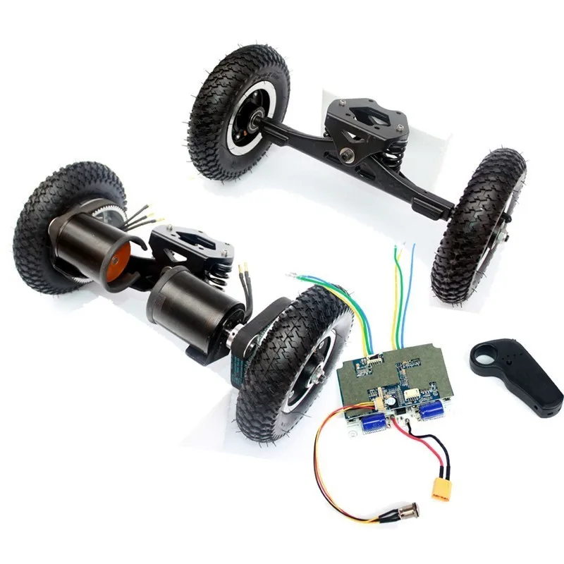 

Top New 11inch Truck Electric Skateboard Brushless Motor 8inch Whlees Off Road Skateboard Belt Drive Bridge 4 Wheel Long Board