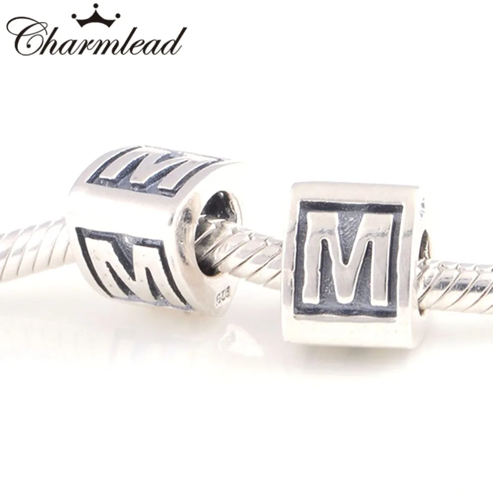 charms pandora originales letra m charms pandora originales letra m