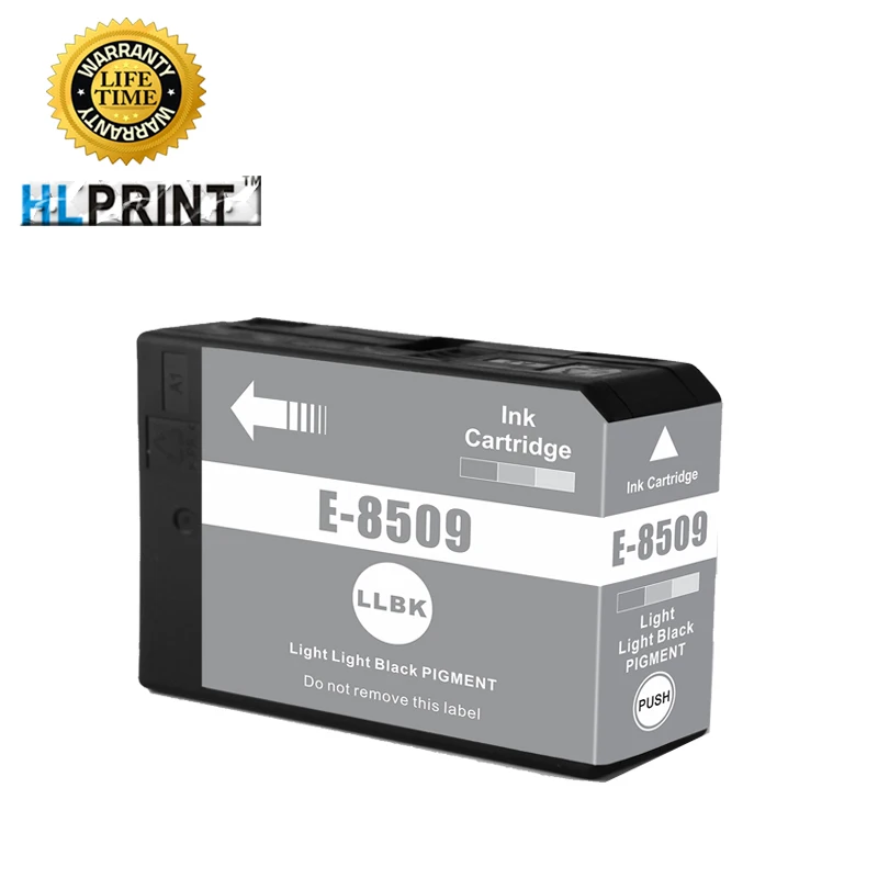 1PK ink cartridge T8509 compatible for SureColor P800 printer PK C VM Y LC VLM LK MK LLK pigment ink