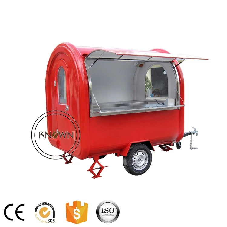 Hot dog churros fast food truck trailer food van trailer trailer food truck for sale