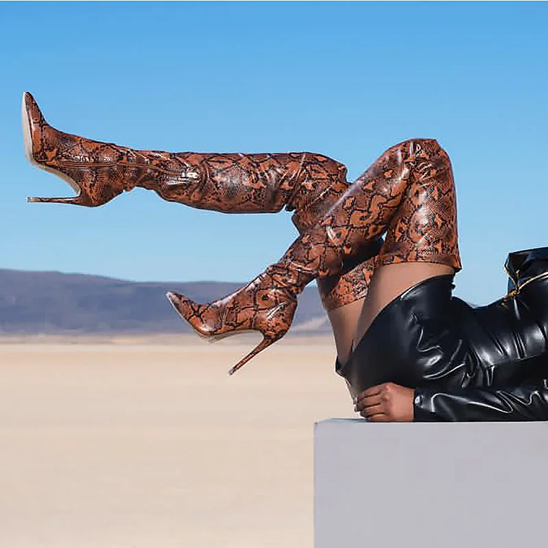 Perixir-Thigh-High-Over-the-Knee-Boots-for-Women-Shoes-Snakeskin-Pointed-Toe-Super-Thin-High (1)