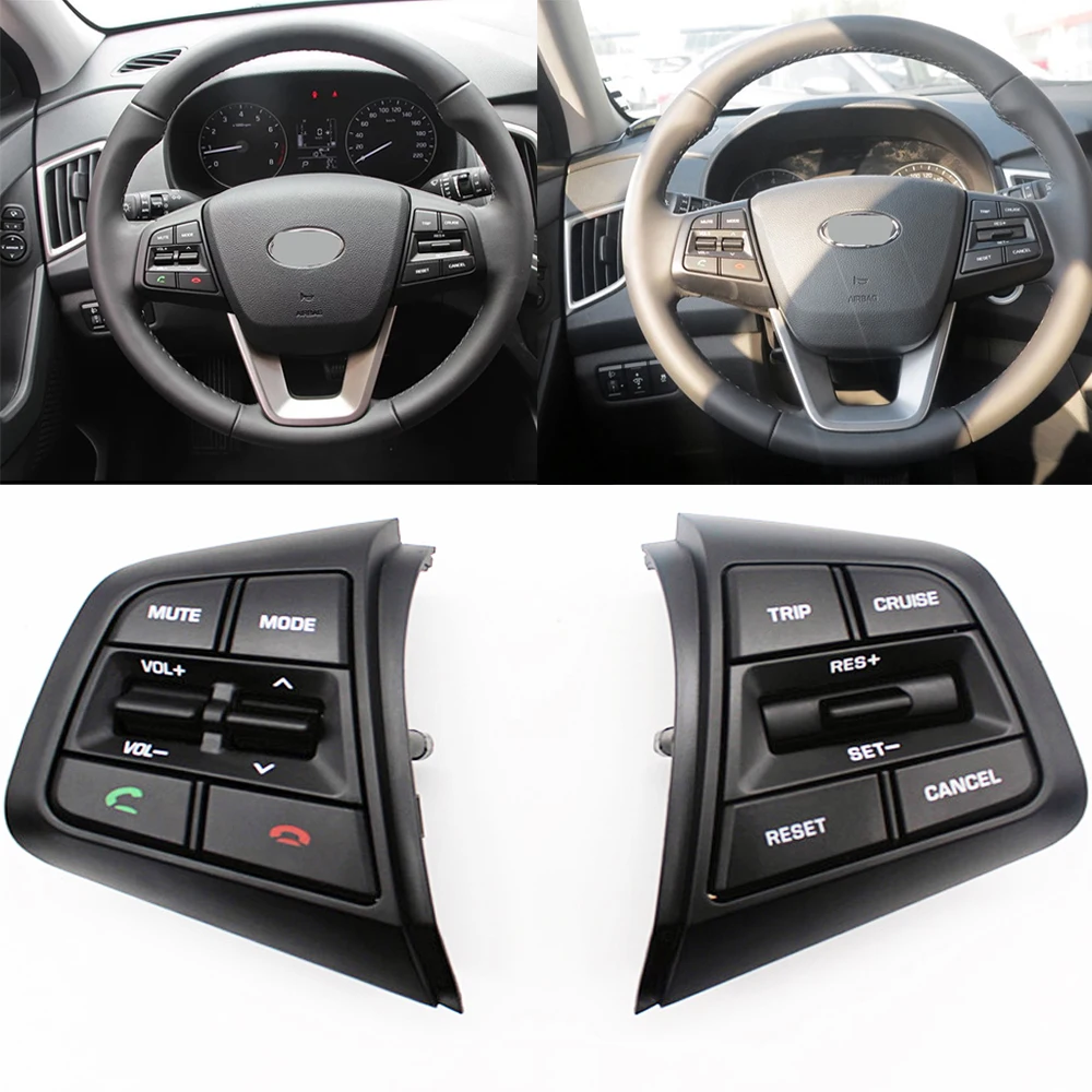 Кнопка управления круиз контролем для Hyundai ix25 1 6/creta 2 0 кнопки на рулевое колесо с