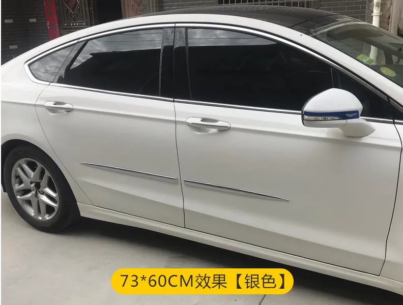 Автомобильные аксессуары АБС-пластик для кузова боковые молдинги Боковая дверь украшение для автомобиля универсальный автомобильный Стайлинг