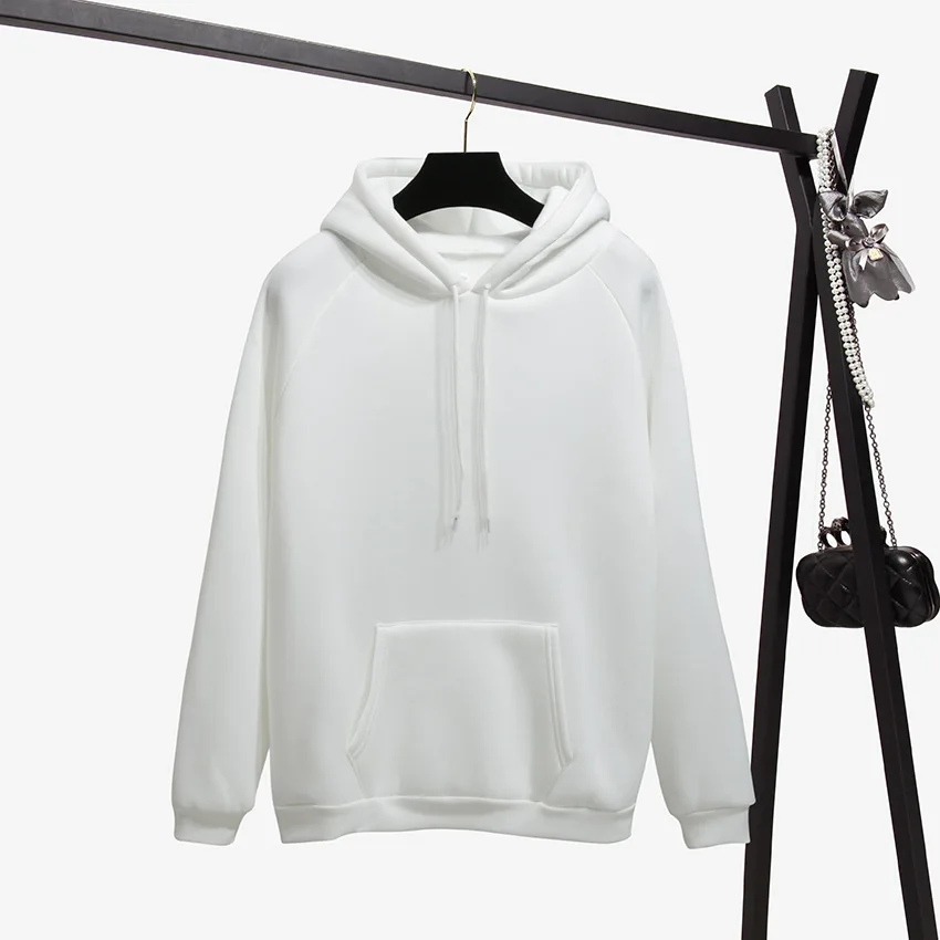 Autumn And Winter Yellow Long Sleeve Hooded Casual Hoodie 2018 New Fashion Pure Color Loose Top Women's Sweatshirt Coat Autumn And Winter Yellow Long Sleeve Hooded Casual Hoodie 2018 New Fashion Pure Color Loose Top Women's Sweatshirt Coat
