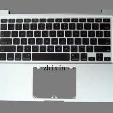 Упор для рук Топ с устройство с клавиатурой US для Macbook Pro 1" ноутбук A1278 Клавиатура США 2011 2012 год