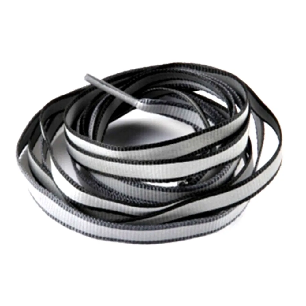 flat reflective laces