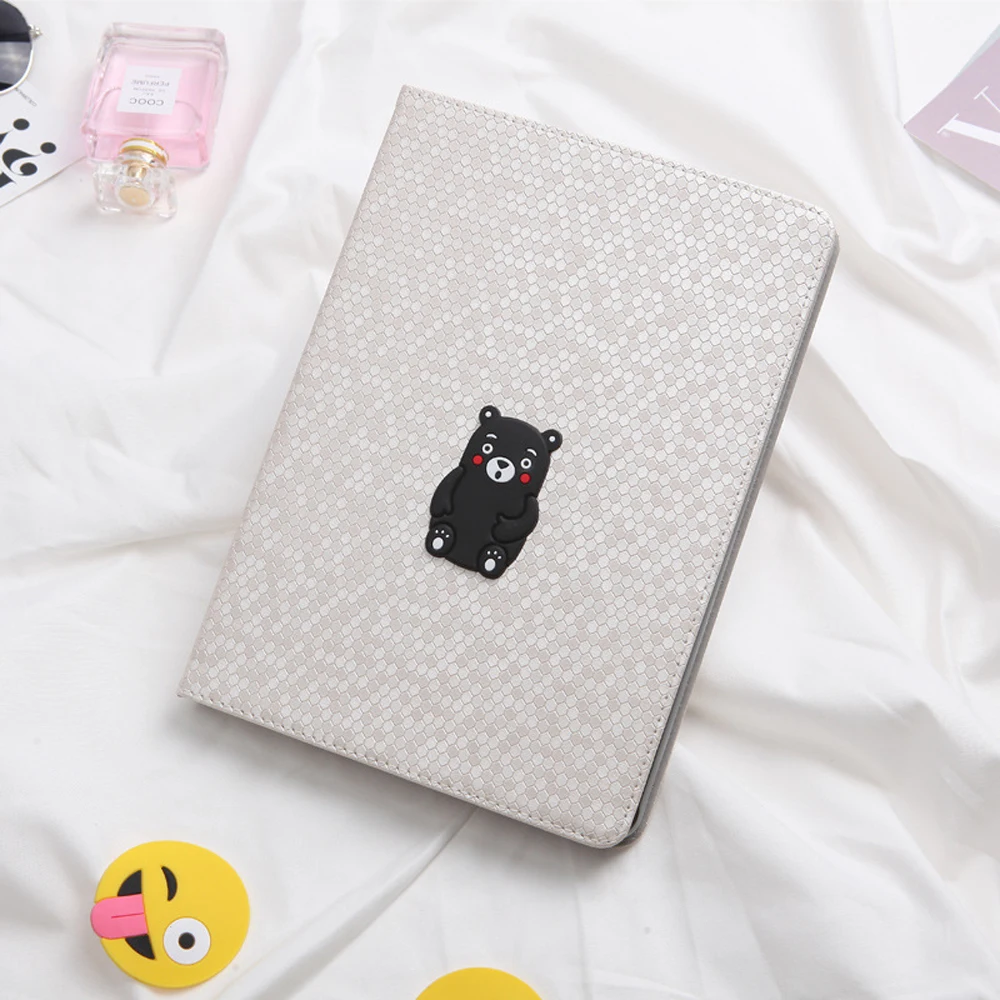 

Cases For iPad Pro 9.7 Pro 10.5 Air 1 Air 2 iPad 2 3 4 Shockproof Bear Smart Wake Up Sleep Stand Holder Covers Protectors ST19