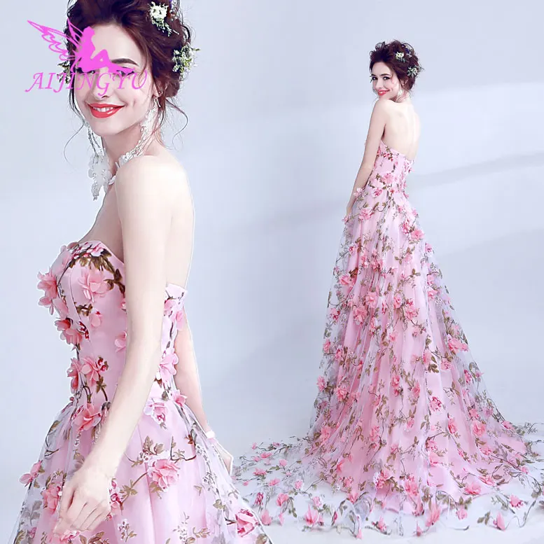 

AIJINGYU 2018 white free shipping new hot selling cheap ball gown lace up back formal bride dresses wedding dress TJ307