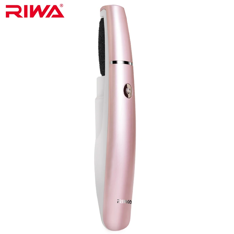 

RIWA LED Light Electric Foot Pedicure Machine Rechargeable Feet Care Tools Callus Remover Foot File For Heel Foot Dead Skin 1401