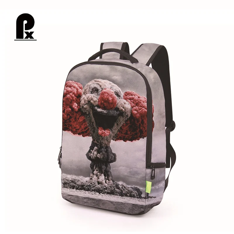 

Hot Sale Children Backpack 3D Clown Mushroom Cloud Fashion Student Shoulder Bagpack Kids School Bags Book Mochila Infantil