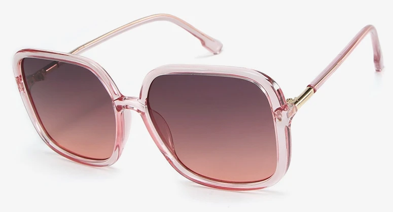 Квадратные ретро солнцезащитные очки для мужчин и женщин Модные Оттенки UV400 Винтажные Очки 46140