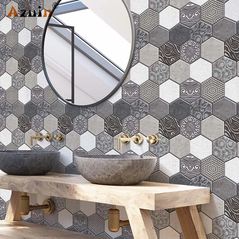 Self adhesive Waterproof 3D PVC Wall Panels for Kitchen Wall Sticker Tiles Brick Wallpaper for Bedroom Bathroom Walls Home Decor Self adhesive Waterproof 3D PVC Wall Panels for Kitchen Wall Sticker Tiles Brick Wallpaper for Bedroom Bathroom Walls Home Decor