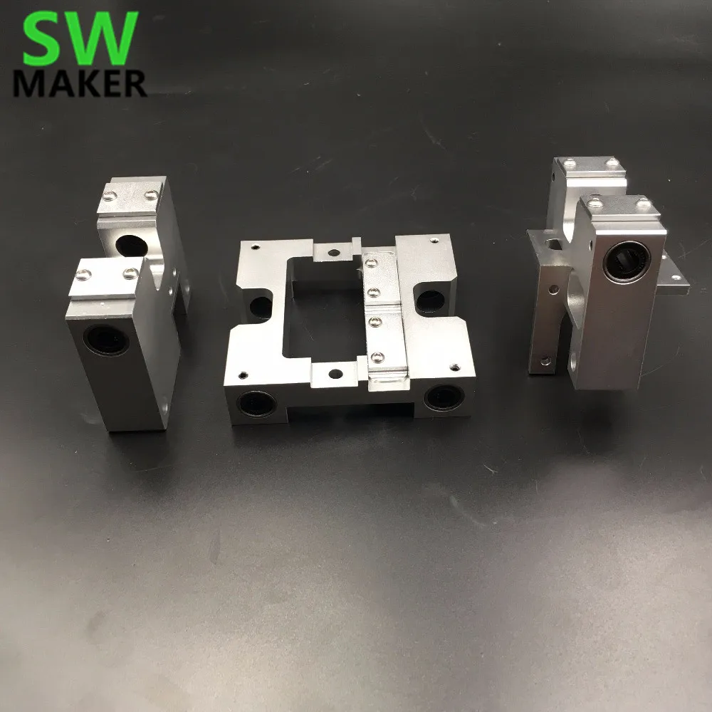 Детали для 3D принтера SWMAKER алюминиевая металлическая каретка экструдера X axis +