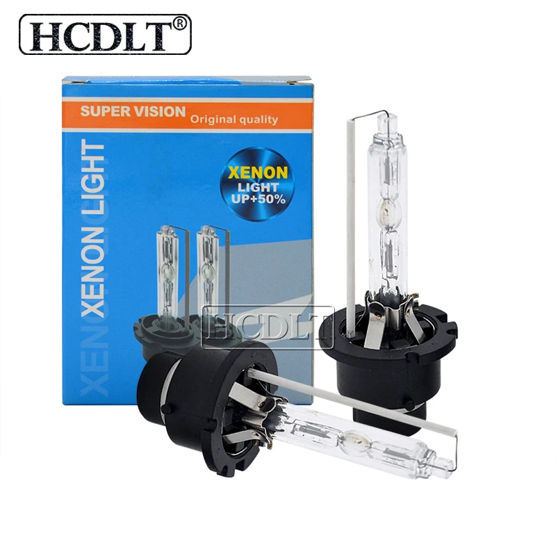 HCDLT 12V 55W Xenon D2S D2R D4R D4S HID Replacement Bulb 35W Auto Car Headlight Bulb D2S D4S Xenon Light 4300K 5000K 6000K 8000K  (02)