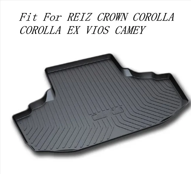

JINGHANG 5D Rear Trunk Tray Liner Cargo Pad Mats 100% Fit For REIZ CROWN COROLLA COROLLA EX VIOS CAMEY