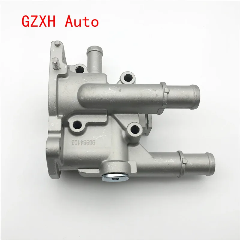Aluminum Thermostat Housing Cover Engine Cooling For Chevrolet Cruze Opel Zafira Astra Epica 96984103 96817255 4