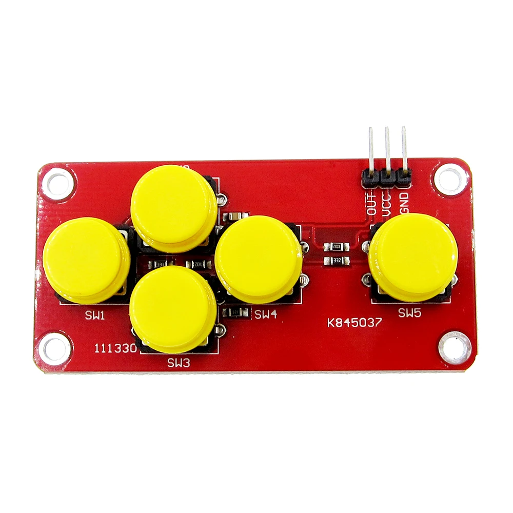 

AD Keyboard Simulate Five Key Module Button for Sensor Expansion Board