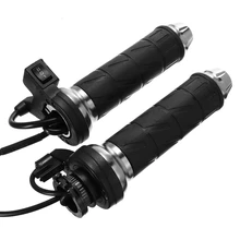 22 мм 7/8 мотоцикл электрический с подогревом ручки для ручки руля мотовездехода скутер ручки