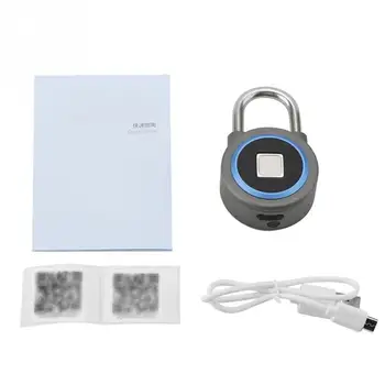 

Bluetooth APP Control Backpacks Lock Rechargable Padlock Keyless Anti-theft lock Wireless Smart Locks Mobile Phone