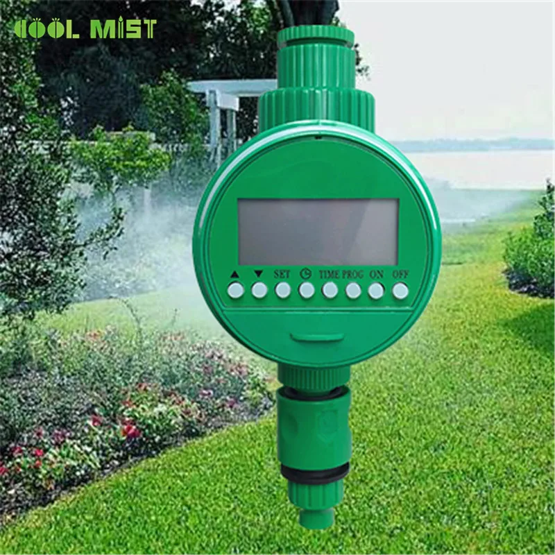 

S232 Automatic Intelligent Watering Timer 1/2 & 3/4 Inlet Irrigation Controller with LCD Display Plastic Garden Irrigation Timer