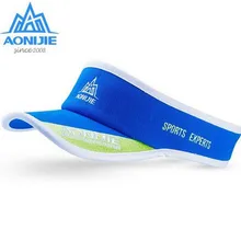AONIJIE антипотная спортивная шапка Беговая пустая Кепка марафон Регулируемый козырек Кепка Ультралегкая быстросохнущая шапка для бега Защита от УФ