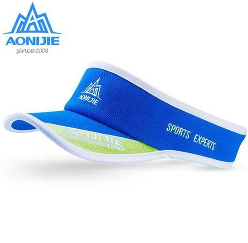 

AONIJIE Antisweat Sports Hat Running Empty Cap Marathon Adjustable Sun Visor Cap Ultralight Quick Dry Jogging Cap UV Protection