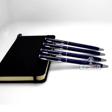 10 шт./лот, персонализированная шариковая ручка высокого класса, корпоративные подарки, печать на заказ с логотипом и именем вашей компании