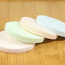 10 шт./пакет микрофибра макияж губка сухой/мокрое лакирование двойной Применение губка пуховка для пудры