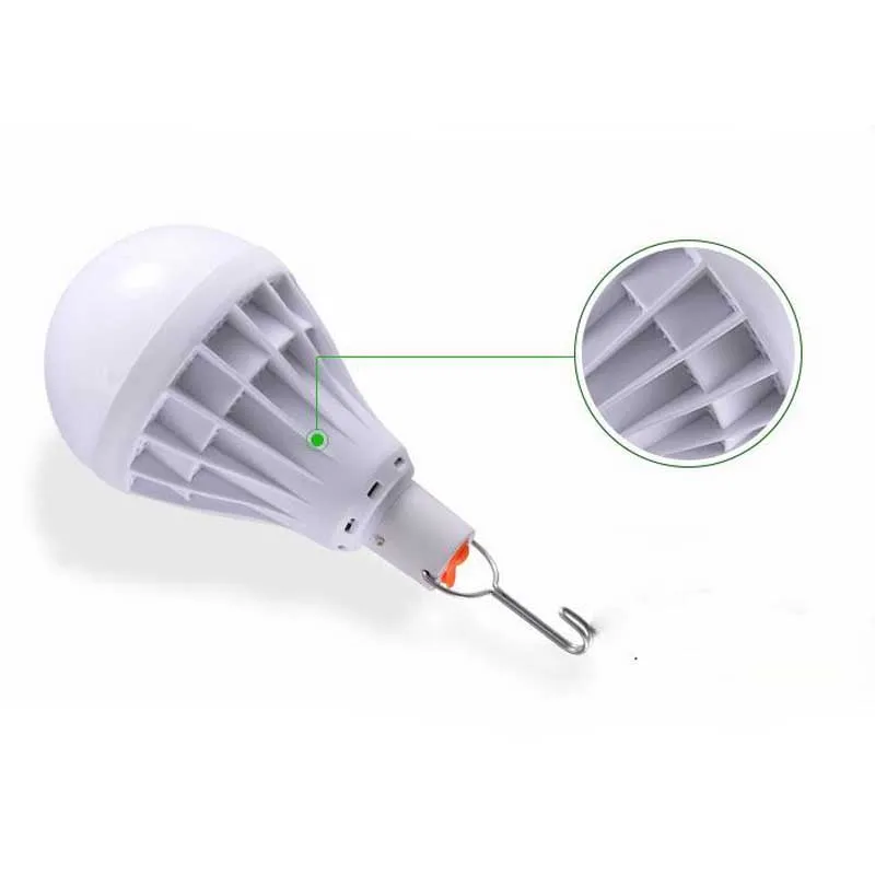 BEYLSION светодиодный аварийный лампочка 12 Вт Портативный USB Перезаряжаемый светильник s для кемпинга рыбалки DC 5 В светодиодный лампочка USB уличный светильник