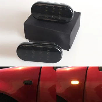 

1 pair Car Side Marker Light LED Turn Signal Lamp For Jetta Golf 4 GOLF4 Mk4 Passat B5 B5.5 1999-2004 with Black Lens Blinker