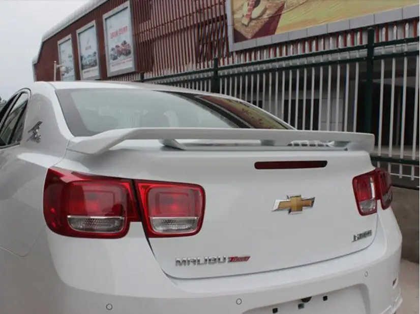 ABS Краски заднего крыла багажник выступ Спойлеры подходит для Chevrolet Malibu 2012 2013