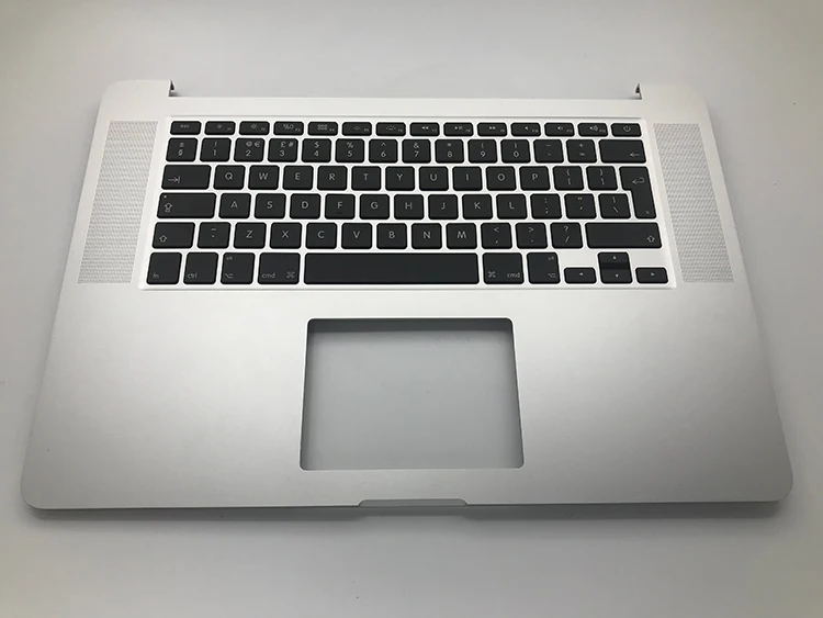 Ноутбук A1398 Топ чехол с английской клавиатурой для Macbook Pro retina 1" A1398 Топ чехол Упор для рук замена Mid EMC 2909 2910